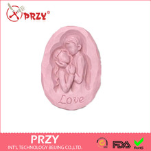 Valentine's Day  DIY Sweetheart modelling silicon soap mold Cake decoration mold Handmade soap mold 2024 - buy cheap