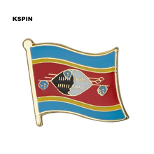 Флаг Свазиленда булавка отворот значок брошь значки 1 шт KS-0166 2024 - купить недорого