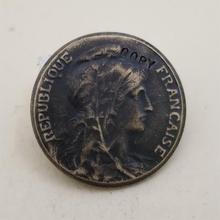 1921 Франция 5 центов копии монет памятные монеты-копии монет 2024 - купить недорого