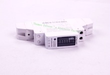 Din rail single phase two wire energy meter 5(30)A 50HZ 220V 230V Watt hour Analog KWH meter 2024 - buy cheap