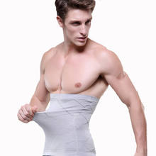 Cinto de emagrecimento masculino, cinta modeladora slim para barriga, cintura, gordura da barriga, 1 peça 2024 - compre barato