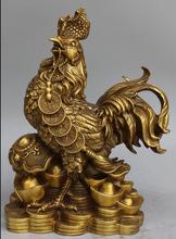 Rígida de cobre de bronze chinês fengshui, rígida moneyyi de cobre para riqueza do pau do animal 2024 - compre barato