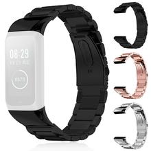 Pulseira de metal para xiaomi amazfit cor2, pulseira de substituição em aço inoxidável para relógio inteligente #710 2024 - compre barato