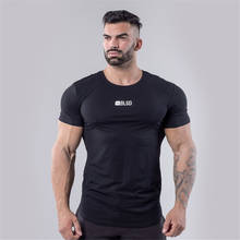 Мужская футболка с круглым вырезом YEMEKE, однотонная облегающая хлопковая Футболка с вышивкой, дышащие футболки высокого качества, лето 2019 2024 - купить недорого