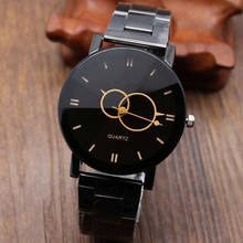 2018 новые роскошные часы модные Нержавеющая сталь часы для человека женщин Аналоговые кварцевые наручные часы Orologio Uomo Лидер продаж 2024 - купить недорого
