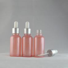 Бутылка для эфирного масла 30 мл розового цвета, стеклянная бутылка для резиновой пипетки, розовая стеклянная бутылка 30 куб. См, бутылки для косметической упаковки, 30 шт./лот 2024 - купить недорого