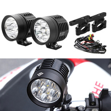 Luces antiniebla universales para motocicleta, arnés de cableado de lámpara LED antiniebla de 60w para Bmw R1200 GS ADV R1200gs 2010 R1200gs 2024 - compra barato