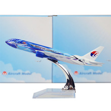 Malaysia Airlines Seawave Boeing 777 16cm Model Airplane Men's Birthday Gift Plane Models Toys  Christmas 2024 - buy cheap