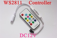 SP103E Wireless RF Digital Full Color RGB LED strip Controller 14 key DC 12V for WS2812B WS2811 led STRIP Christmas wholesale 2024 - buy cheap