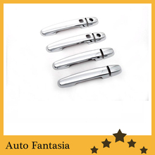 Chrome Door Handle Cover with Keyless Access  for Toyota Corolla 03-09 -Free Shipping 2024 - buy cheap