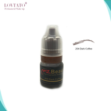 2018 Rushed Pcd My Bottle Permanent Makeup Ink Eyeliner Tattoo Set Eyebrow Microblading Pigment Professional Dark Coffee 5ml 2024 - buy cheap