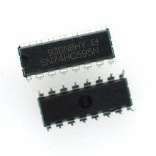 10PCS 74HC595 74HC595N SN74HC595 SN74HC595N DIP IC DIP-14 New 2024 - buy cheap