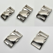 Hebilla de Metal curvada para pulsera, hebilla de Metal de Liberación lateral, bricolaje, 10 unids/paquete 2024 - compra barato
