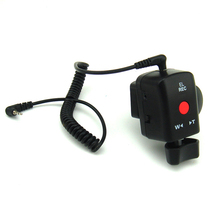 Controlador DV de Control remoto con Zoom para videocámara de estudio con Cable de resorte de 2,5mm para Sony Panasonic Canon con interfaz LANC 2024 - compra barato