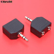 Cltgxdd-conector de Audio estéreo de 3,5mm, 1 macho a 2 hembra, divisor de auriculares, Adaptador de Audio para MP3, auriculares, teléfono, coche, altavoz, tableta 2024 - compra barato