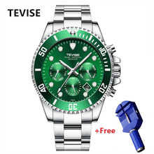 New TEVISE Automatic Watch Men Luxury Mechanical Men's Wristwatches Stainless Steel Waterproof Military Watch relogio masculino 2024 - buy cheap