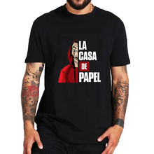 Famosa Casa De Papel dinero Heist La Casa De Papel Camiseta De manga corta talla grande para hombres De algodón camiseta de equipo Camiseta 2024 - compra barato