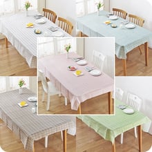 1pc Nordic Waterproof Table Cloth Oil-proof Tablecloth PEVA Table Mat 2024 - buy cheap