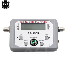 Medidor de SF-95DR Digital por satélite, Receptor de señal de TV por satélite, decodificador satelital, localizador de con pantalla LCD, FTA 2024 - compra barato