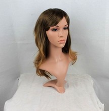 High quality Realistic Plastic  female mannequin manikin dummy head with hair for hat & sunglass &  jewelry&mask  display 2024 - buy cheap