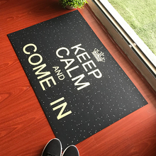 Custom Made Doormat Entrance Floor Mat Keep Calm and Come In Crown Funny Door Mat Indoor Outdoor Decorative Doormat Welcome Mat 2024 - buy cheap