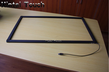 Best price 58" usb ir touch screen overlay kit, 16:9 format - 4 points for Interactive Table, Interactive Wall ,touch kiosk etc 2024 - buy cheap