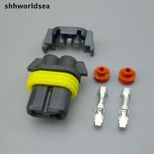 shhworldsea 5/30/100set  9006 HB4 female plastic socket bulb socket hid DIY  connector 2024 - buy cheap