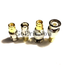 4 Sets RF Coaxial BNC Male&Female to SMA Male Connector Adapter Plug 2024 - buy cheap