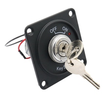 Universal 12V Car Boat Motorcycle Ignition Starter Key Ignition Switch Panel 2Position With 2 Keys 2024 - buy cheap