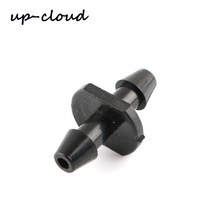 Conector farpado bidirecional up-cloud para jardim, micro sistema de irrigação, conector de 3/5mm, tubo de rega e adaptador para tubulação conjunta, 100 peças 2024 - compre barato