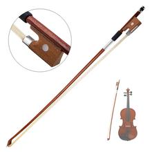 Bastão de madeira para violino, peça de acessório para instrumentos musicais, fecho de plástico, tamanhos 4/4 2024 - compre barato