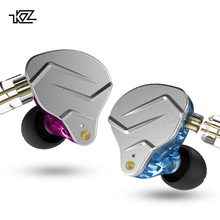 KZ ZSN Pro 1BA + 1DD гибридная технология HIFI бас наушники металлические наушники спортивные шумоподавляющие наушники 2024 - купить недорого