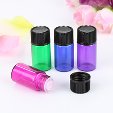 5 x 1ml 2ml 3ml Clear Essential oil bottle for Maintaining perfume Liquid Small Empty Glass Atomizer Cosmetic Container 2024 - buy cheap