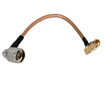 5 peças n macho ângulo reto para sma macho ângulo reto conector coaxial rf cabo coax 2024 - compre barato