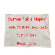 DIY diseño servilleta mesa de algodón tela pmantel creativo Material de lino hogar sala de estar comedor accesorios decoración cuenco de mesa 2024 - compra barato