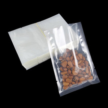 Embalagem transparente à vácuo para alimentos, saco de plástico transparente com vedação térmica de 10*15cm para lanche 2024 - compre barato