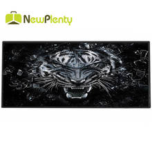 Extended Gaming Mouse Pad Mat XXL Stitched Edges Waterproof Wide & Long Rubber Base Mousepad Keyboad Mat 35.4 x 15.7" Tiger 2024 - buy cheap