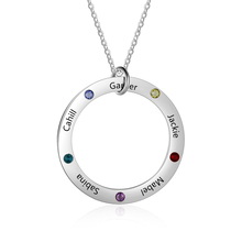 Personalized Custom Name Necklaces Birthstone Engraved Name Plate Necklace & Pendants for Women Mother's Day Gift(NE103179) 2024 - buy cheap