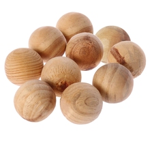 10Pcs Natural Cedar Wood Moth Balls Camphor Repellent Wardrobe Clothes Drawer perfume in your hand bag 2024 - buy cheap