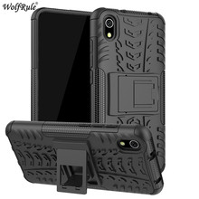 Para capa xiaomi redmi 7a caso tpu & suporte para computador armadura pára-choques anti batida caso de telefone protetor para xiaomi redmi 7a capa 5.45' 2024 - compre barato