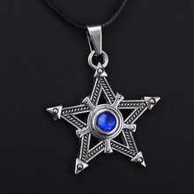 Anime BLACK ROCK SHOOTER Metal Necklace Cosplay Pendant Men Women Fashion Accessories for Gift Collection 2024 - buy cheap