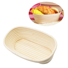 Handmade Wicker Bread Basket Kitchen Bread Boxes Rattan Woven Storage Baskets Oval Fruit Trays Bowl Rattan Organizer Plates 2024 - buy cheap