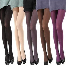 Fashion Classic Sexy Women 120D Footed Tights Pantyhose Thick Tight Long Stockngs For Women Tights Ladies Girls Warm Solid 2024 - buy cheap