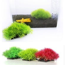 1pc Aquarium Decoration 3 Colors Artificial Aquatic Plastic Plants Aquarium Grass Fish Tank Ornament Decor 2024 - buy cheap