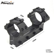 AloneFire LD3001 30mm Ring Sights Mount 10mm Weaver Scope Torch Rail scope Mount gun hunting accessories 2024 - buy cheap
