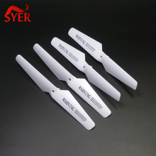 White Color 100 sets 4pcs/Set  Propellers Blade Replacement Spare Parts Accessories for Syma X5 X5C X5SC X5SW M68 Hot Sale 2024 - buy cheap