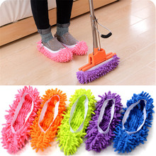 2pcs Lazy Shoes Cover Mop Floor Dust Cleaning Slipper Home Cloth Easy Cleaning Cover for Sweep Floor Window Cleaner 2024 - buy cheap
