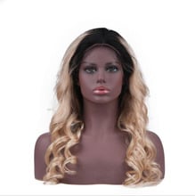 Busto de Cabeza de maniquí realista para mujer afroamericana, joyería, sombrero, pendiente, peluca de encaje, Cabeza de exhibición, maniquí de Cabeza 2024 - compra barato