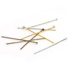 New arrival Approx 300pcs/lot Eye Pin Findings Antique Bronze Plated 35MM Jewelry Findings ,Yiwu FZB006-69 2024 - buy cheap