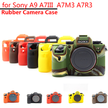 Защитный чехол для Sony A9 A7III A7M3 A7R3, мягкий силиконовый резиновый чехол для камеры, чехол для Sony 2024 - купить недорого